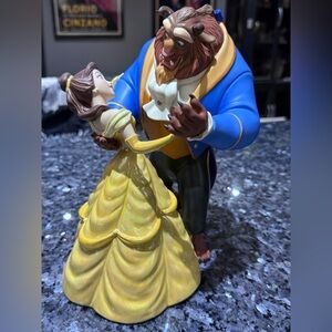 ✨Vintage WDCC Beauty Beast Dance Figurine Disney Magic in Hand-Painted Porcelain